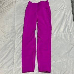 Fabletics purple capri leggings size m